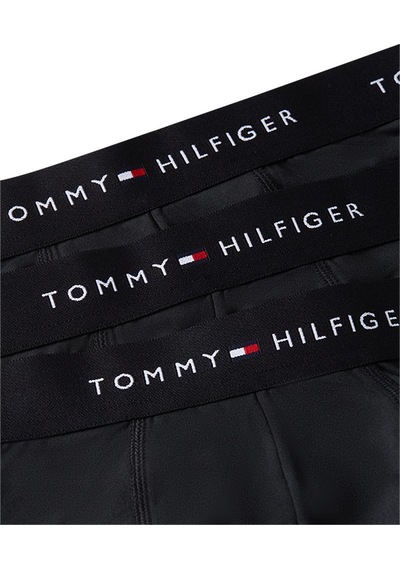 Tommy Hilfiger 3p Low Rıse Trunk Erkek Siyah Boxer - Um0um03762