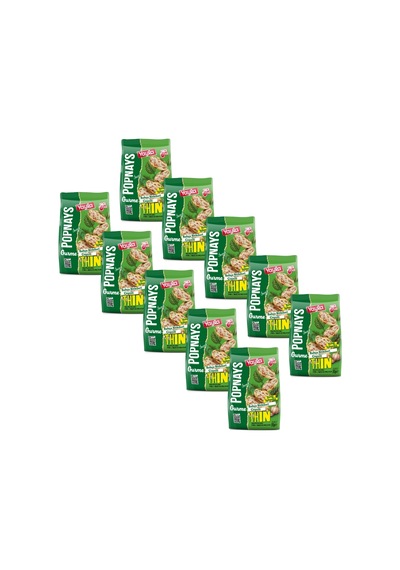 Yayla Popnays Gurme Bahçe Bitkileri Çeşnili Ispanak Ve Pancarlı İnce Pirinç Patlağı 80 G X10