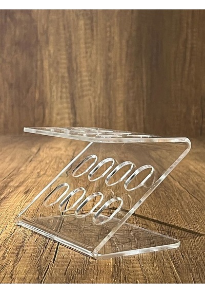 Şeffaf 8'li Kan Alma Tüp Standı Tüp Sporu 16 100mm Için Uyumlu Z Form