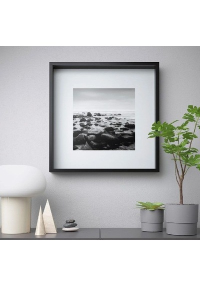 Ikea Sannahed Derin Fotoğraf Çerçevesi 50 X 50 Cm Siyah