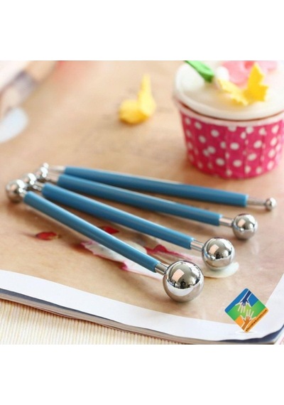 Çiçek Ütüsü 4'lü Set Top Ütü Metal Top Ütü 4 Lü Set Gnsrkfaz3756 Cok Renkli