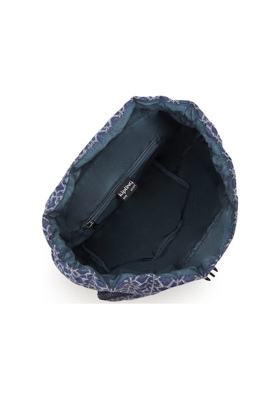 Kipling Kıplıng Anto S Küçük Boy Sırt Çantası Lacivert Sıgnature Denım Lacivert