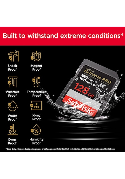 Sandisk Extreme Pro Sdxc Uhs-ıi Hafıza Kartı V60 512 Gb 280 Mb/s