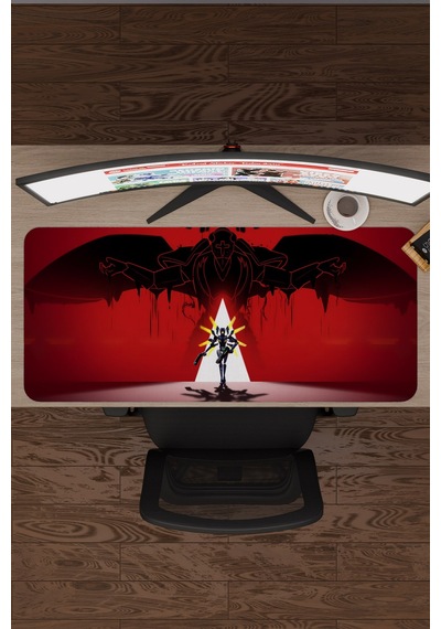 Ultrakill Kaymaz Dikişli Kauçuk Oyuncu Mousepad V5 - 90x40 Xxl Gaming Mouse Pad Fare Altlığı