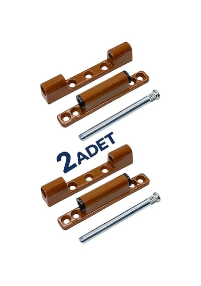 Pvc Pimapen Kapı Menteşesi 95 Mm 2 Adet Vidaları ile Beraber