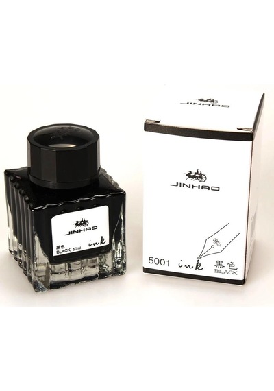 Jinhao Dolma Kalem Mürekkebi 3001 Black-siyah 30ml