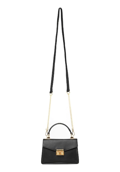 Çapraz Çanta Kadın Sheıla Piumelli Milano Bag P636 Black Siyah