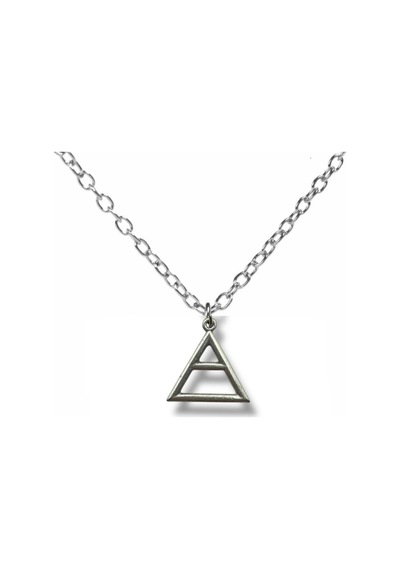 Thirty Seconds To Mars Triad Üçgen Logolu Kolye 60 Cm Zincirli Unisex Takı Çok renkli