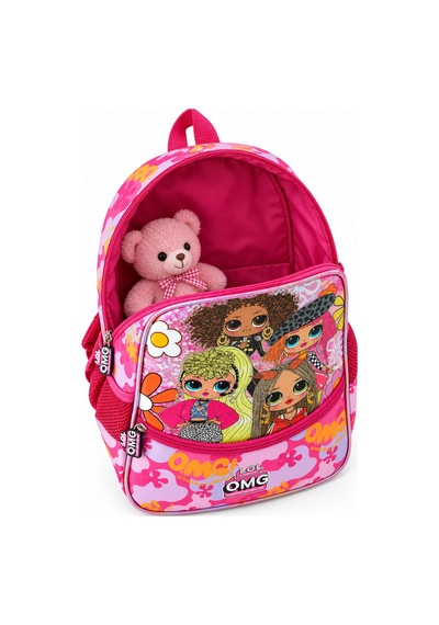 Lol Omg Anaokulu Okul Çantası Çocuk Sırt Çantası Günlük Okul Kullanımı 32 X 23 X 10 Cm Çok Renkli