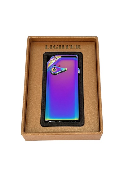 Zenit Lüks Metal Gövdeli Jet Alevli Çakmak - Eşsiz Yanma Mekanizması - Spektrum Mor