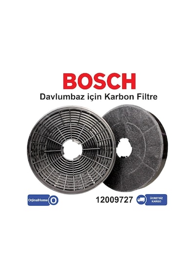Bosch Uyumlu Aspiratör Davlumbaz Karbon Filtresi Model Seçenekli Filtre - 445644451