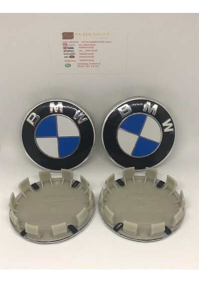 Bmw Full Logo Seti (Mavi-Beyaz)