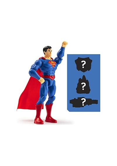 Dc Comics 10 Cm Superman 3 Gizem Aksesuarlı Aksiyon Figürü, Asorti