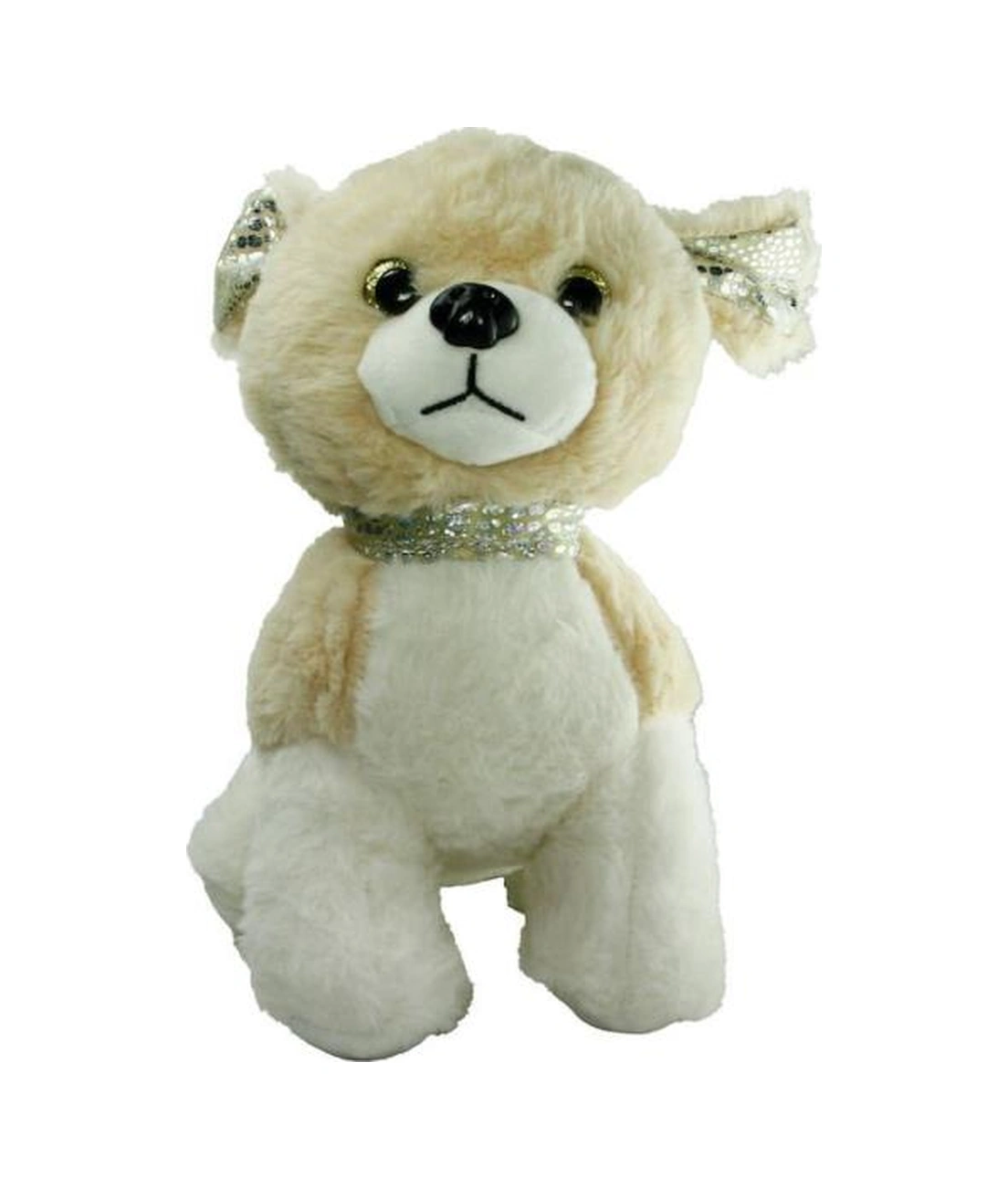Pb30779-23 Peluş Ayakta Köpek 23 Cm Gri
