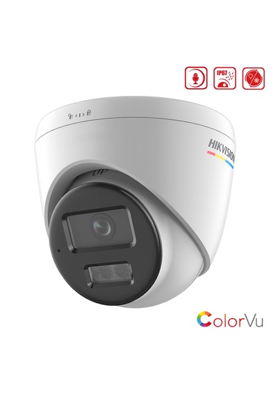 Hıkvısıon Ds-2cd1347g2h-lıuf 4mp 2.8mm Akıllı Çift Iş.mic. Acusense Colorvu Dome