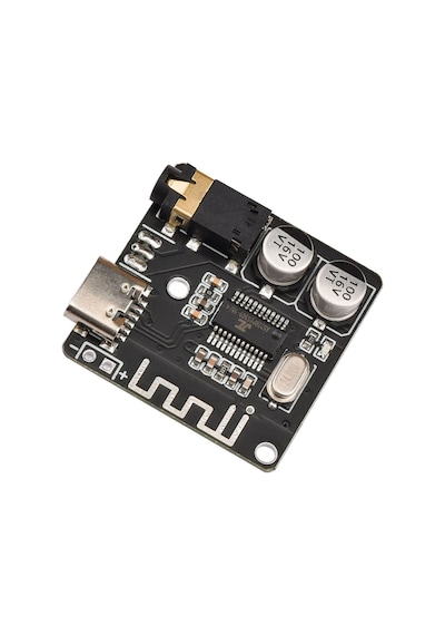 Vhm-314 Type-c Bluetooth Kablosuz Ses Mp3 Modül Amfi Müzik Çalma Kartı Dc 5v Usb Lityum Pil Batarya