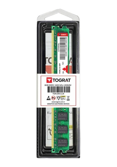 Tograt TGR16N11/8 8 GB DDR3 1600 MHz Masaüstü Pc Ram Bellek