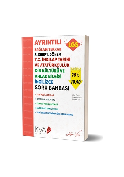 Kva 8. Sınıf 1. Dönem Tekrar Inkılap - Din – Ingilizce Soru