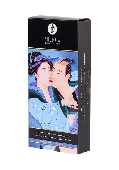 Shunga Dudak Parlatıcısı "ilahi Zevk", Buz Ateşinin Etkisi, Hindistan Cevizi Suyu, 10 Ml. 0