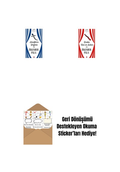 Jennifer In Düğünü Ciltli + Darbe: Kan Ve Sultan Ciltli + Okuma Sticker'ları