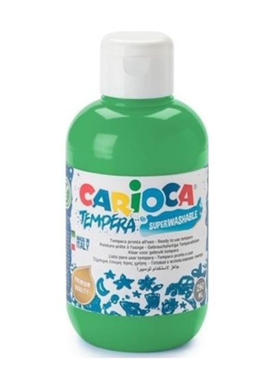 Carioca Tempera Suluboya Süper Yıkanabilir Yeşil 250 124-Pembe