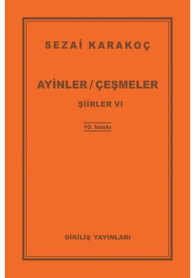 Şiirler 6 - Ayinler Çeşmeler - Fglt-752057