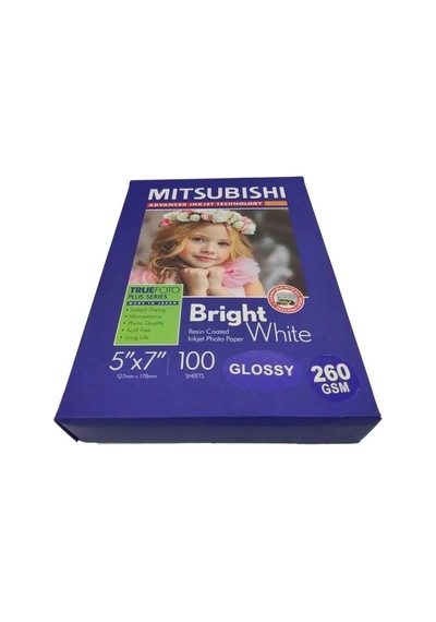 Mitsubishi Fotoğraf Kağıdı 5x7 13x18 260 Gr Fotoğrafçı Ürünü Baskı Malzemesi Parlak Kagıt