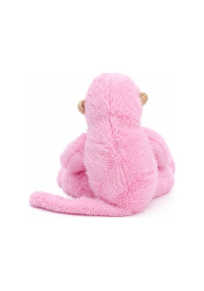 Pembe Peluş Maymun 50 Cm Çok Renkli