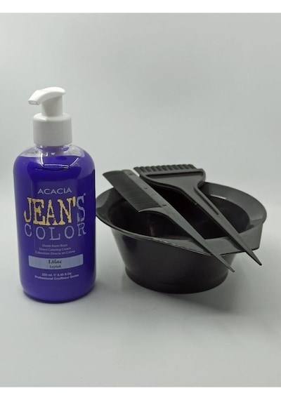 Jean's Color L250ml. + Boya Seti 0001 Beyaz