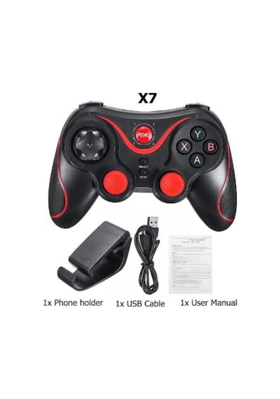 X7 Wireless Kablosuz Oyun Kolu Bluetooth Joystick Gamepad Android