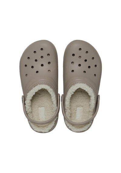 Crocs Classic Lined Clog K Çocuk Terlik - Sütlü Kahve Sütlü Kahve