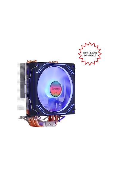 Frisby Fcl-f1336c Intel 1366-115x-1200-1700-amd Am2-am2+-am3-am4-am5 Cpu Fanı