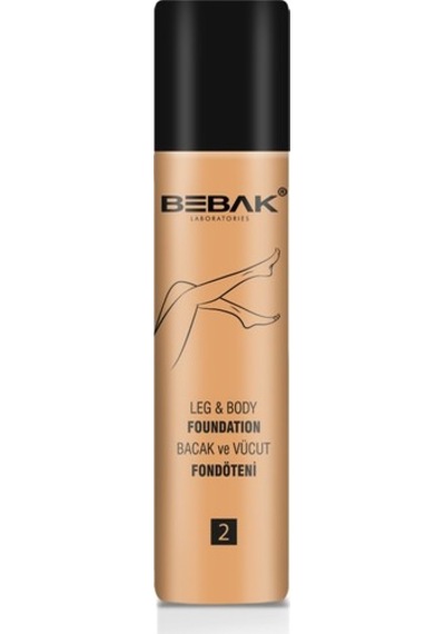 Bebak Bacak ve Vücut Fondöteni No 2 Medium 75 ML
