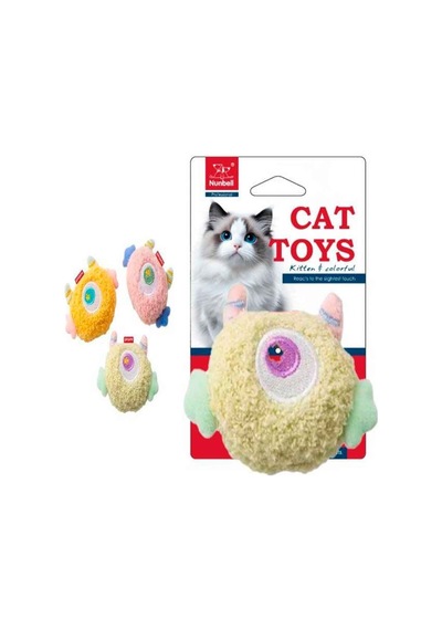 Nunbell Kedi Oyuncağı Peluş Sevimli Canavar
