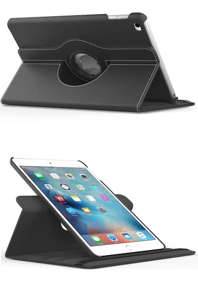 Apple Uyumlu iPad, 9.7 2017 5.Nesil A1822 Kılıf 360 Dönen Standlı Deri Kapak 550475501