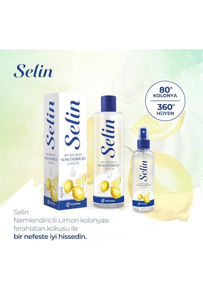 Nemlendiricili Kolonya Sprey 100 Ml