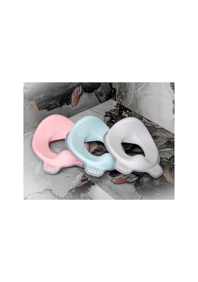 Babyjem - Plastik Klozet Adaptörü Pembe