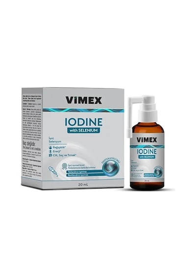Vimex Iodine With Selenium İyot Damla 20 Ml