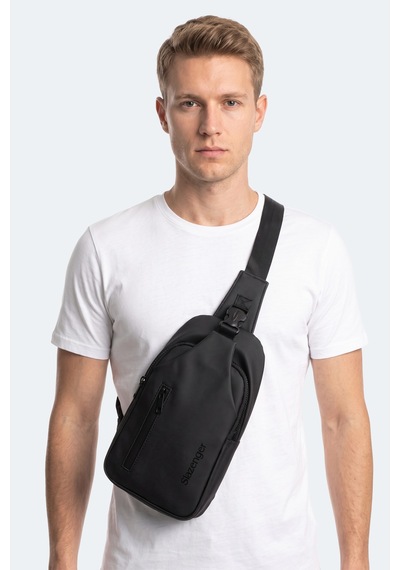 Slazenger Lorıs Unisex Siyah Çapraz Çanta