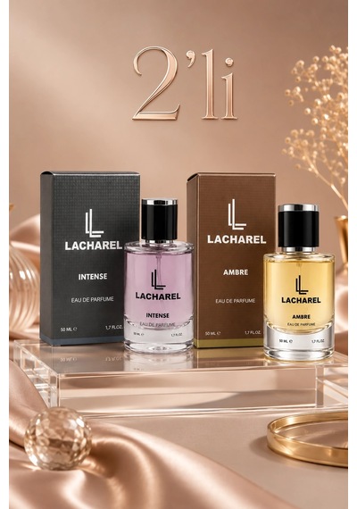 Lacharel Intense Ve Ambre 2'li Kadın Parfüm Seti Eau De Parfum 2x50 Ml Ferah