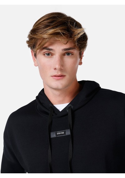 Colin's Colins Regular Fit Baskılı Siyah Erkek Sweatshirt Cl1067014 Siyah