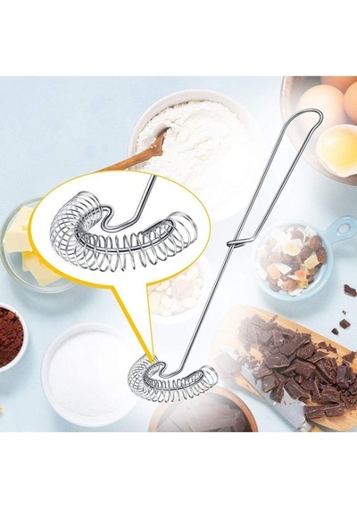 Spiral Çırpıcı, 12 Adet Sos Yumurta Çırpıcısı, Paslanmaz Çelik Çırpıcı, Spiralli Omlet Çırpma Teli P Diğer