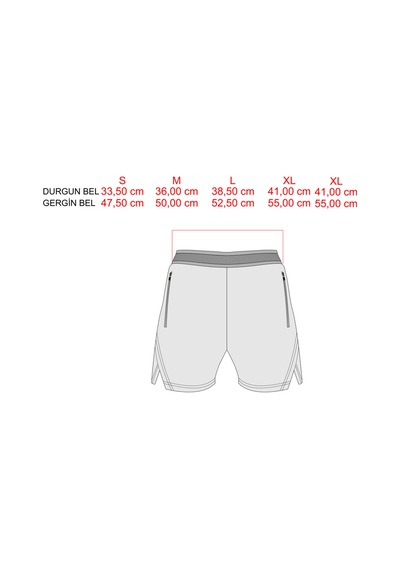 Nature The Brand Unisex Fitness Ve Gym Şortu Antrasit
