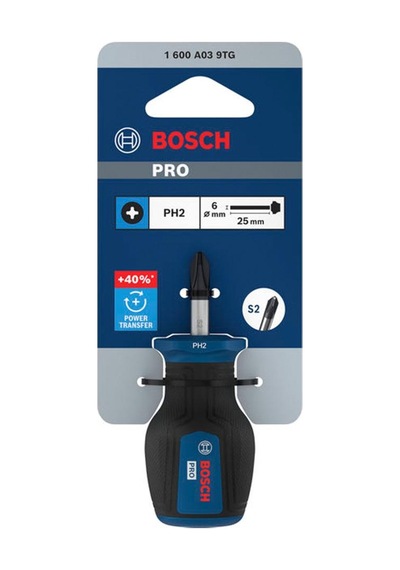 Bosch Pro Ph2x25 Mm Avuç İçi Yıldız Tornavida 1600a039tg