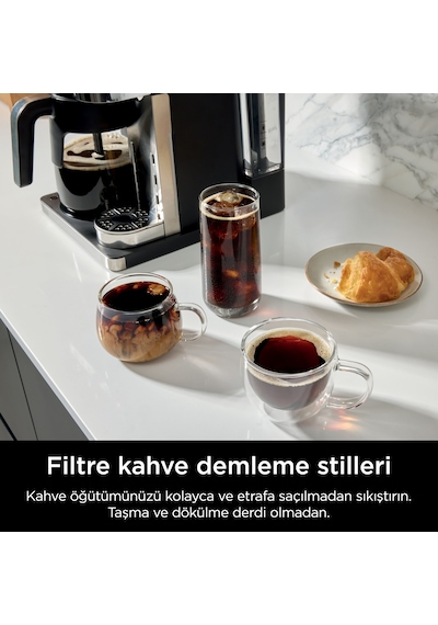 Ninja CFN802EU Prestige Dualbrew Filtre ve Kapsül Kahve Makinesi