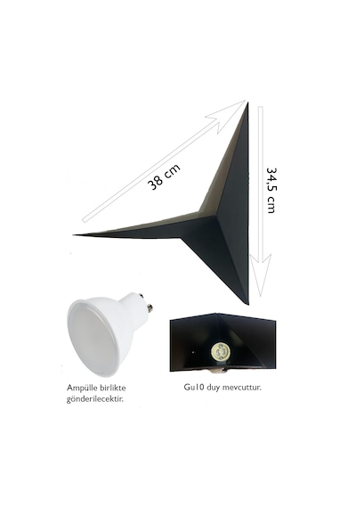 Trendlight Modern Dekoratif Duvar Aplik