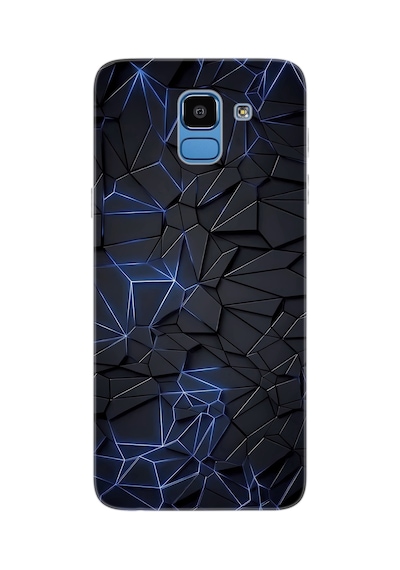 Samsung Galaxy J6 Sm-j600f Uyumlu Kılıf Desen Baskı Silikon Karmaşık Design Stk:1874