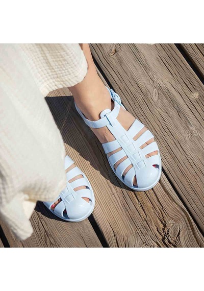 Igor S10258-006 Bıarrıtz Brıllo Blue Kadın Sandalet Açık Mavi