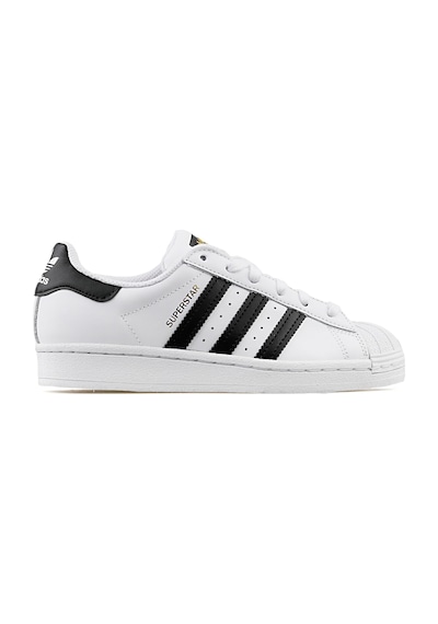Adidas Superstar J Beyaz-siyah Unisex Günlük Ayakkabı FU7719 Beyaz