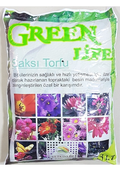 Harika Bitki Toprağı Çiçek Toprağı Torf Humus Katkılı 3 L N11.438
